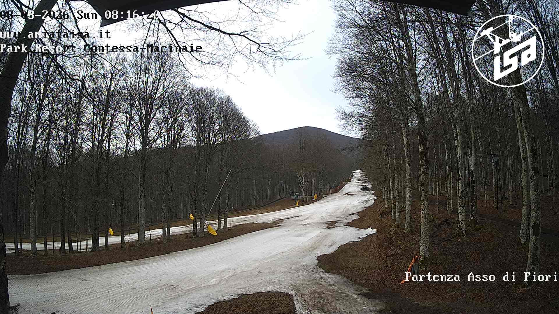 immagine della webcam nei dintorni di Castel Viscardo: webcam Abbadia San Salvatore