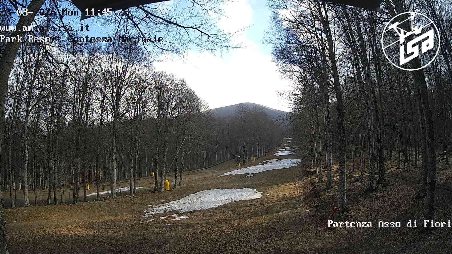 immagine della webcam nei dintorni di Sarteano: webcam Monte Amiata