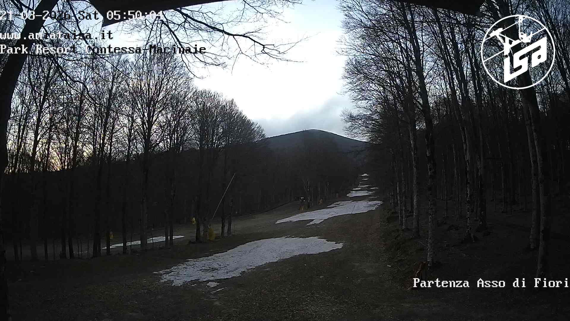 immagine della webcam nei dintorni di Monte Amiata: webcam Castel del Piano