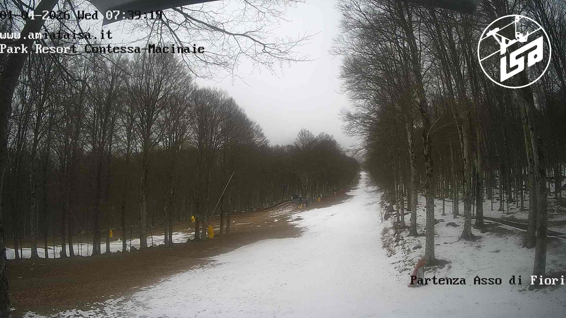 immagine della webcam nei dintorni di Castell'Azzara: webcam Monte Amiata