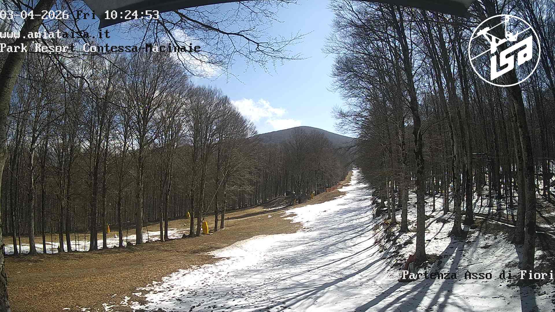 immagine della webcam nei dintorni di Monte Amiata: webcam Castel del Piano