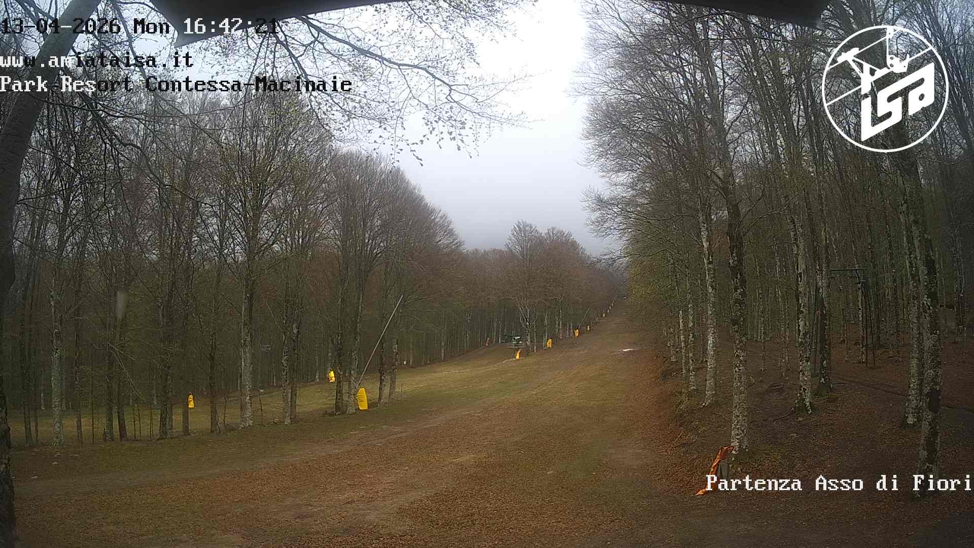 immagine della webcam nei dintorni di San Quirico d'Orcia: webcam Monte Amiata