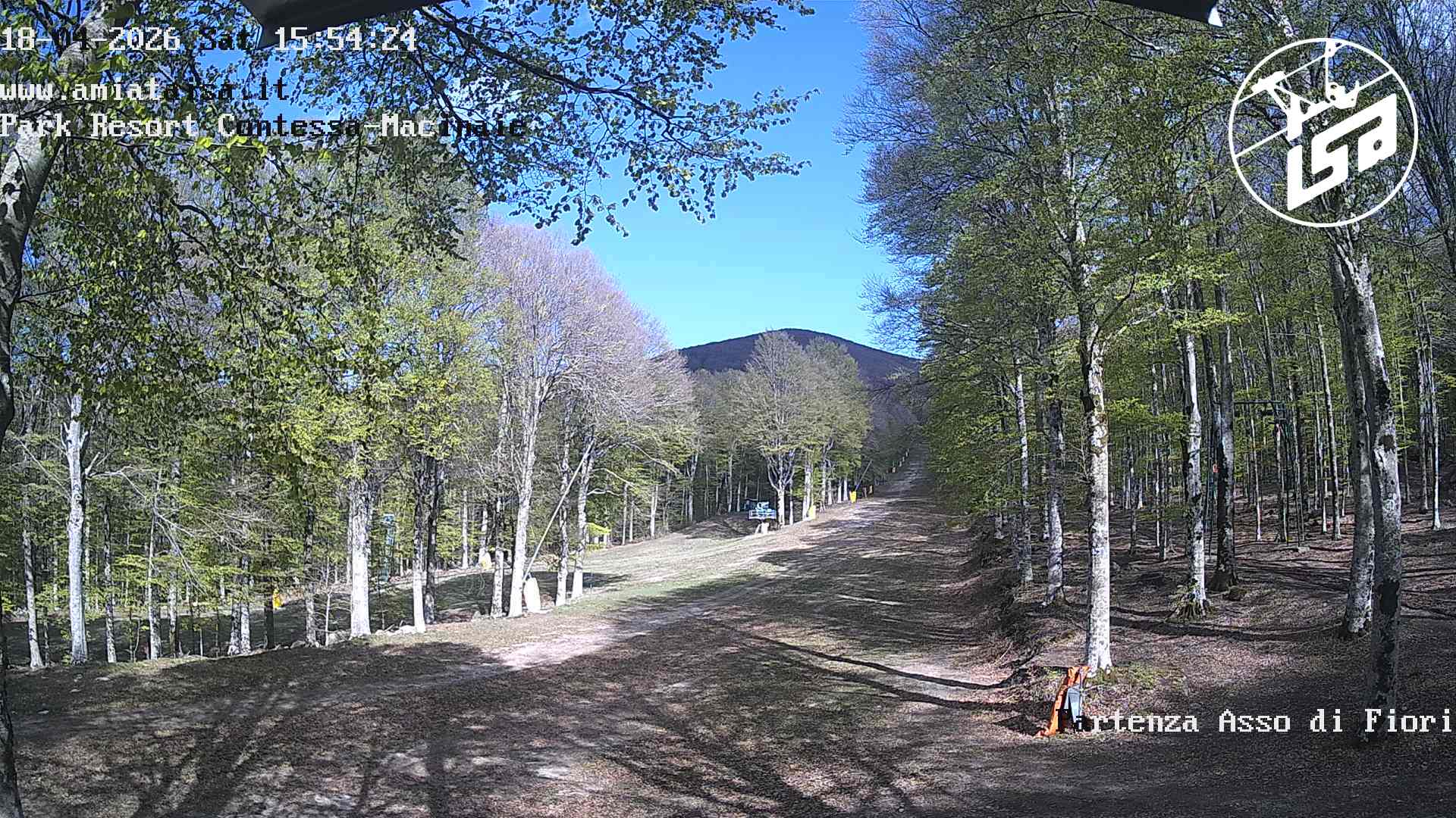 immagine della webcam nei dintorni di Monte Bottigli: webcam Castel del Piano