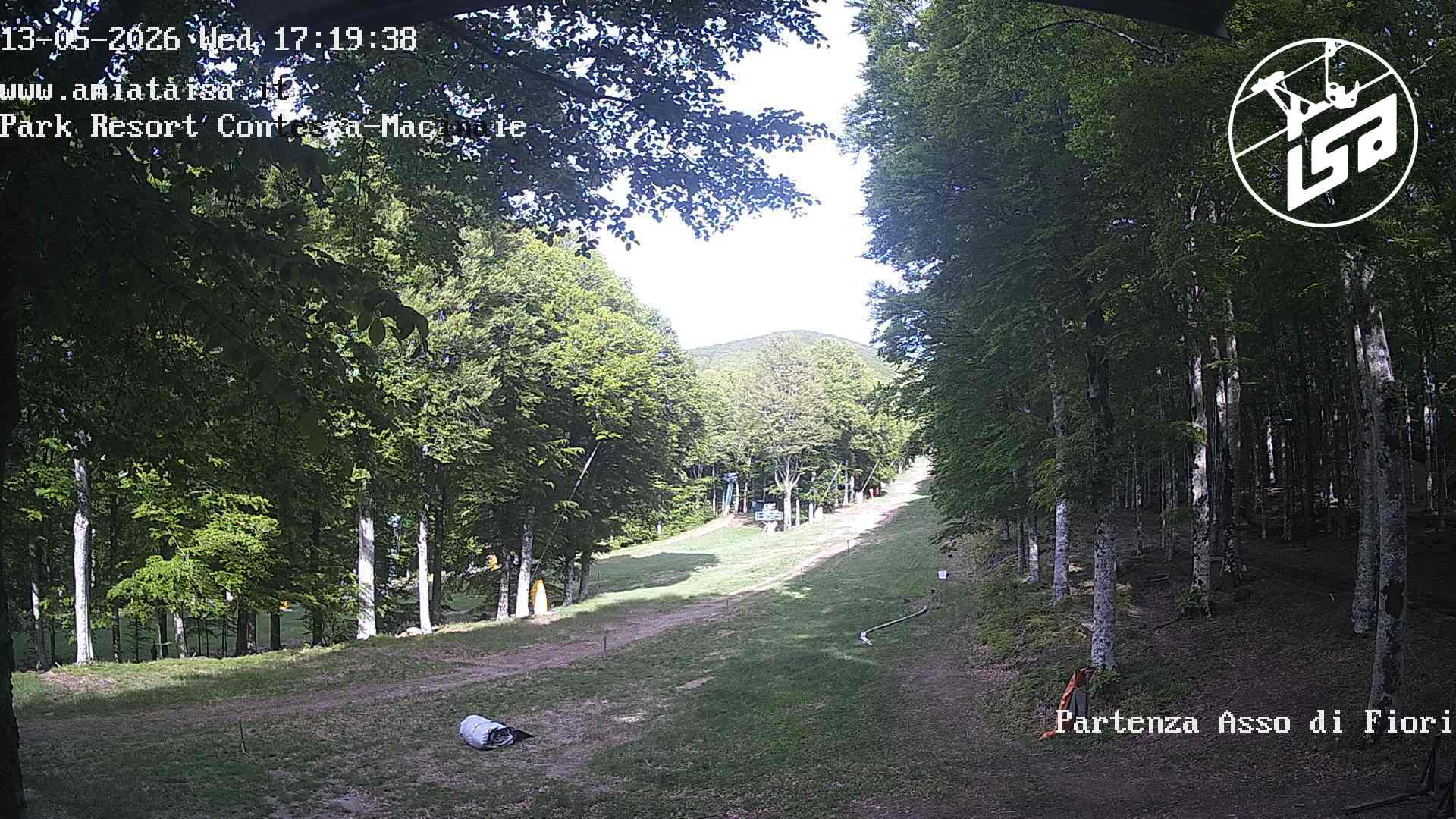 immagine della webcam nei dintorni di Monte Amiata: webcam Castel del Piano
