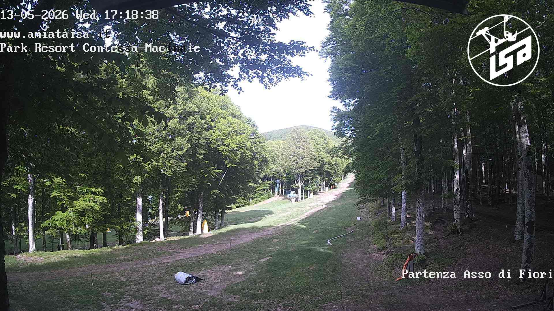 immagine della webcam nei dintorni di Abbadia San Salvatore: webcam Monte Amiata