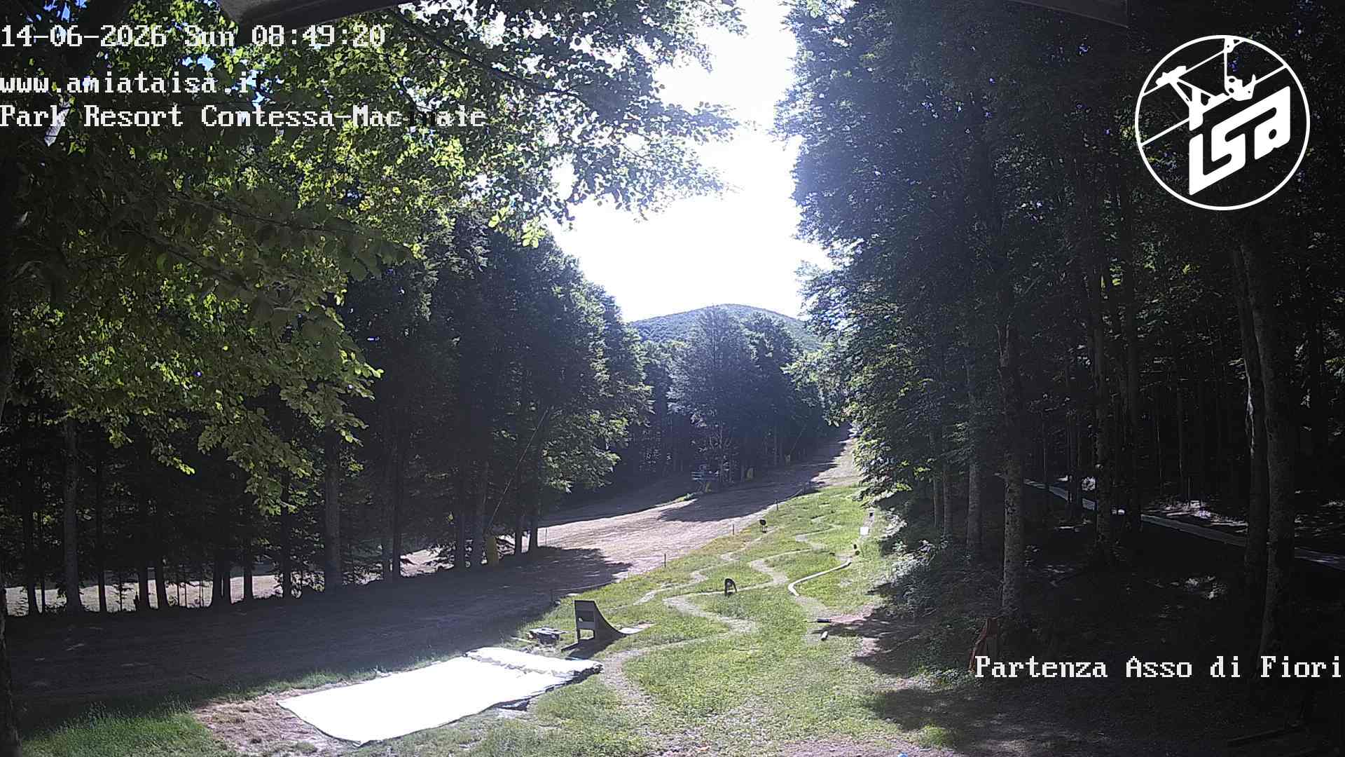 immagine della webcam nei dintorni di Castell'Azzara: webcam Monte Amiata