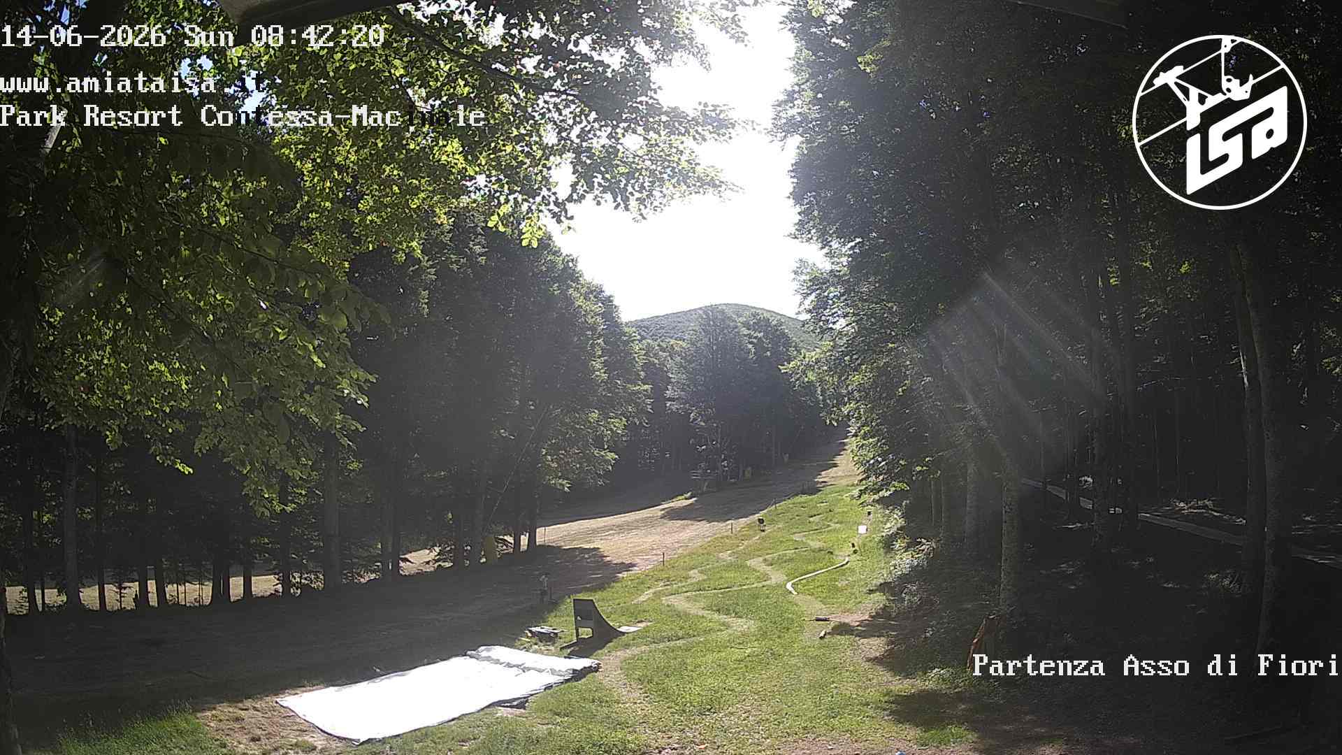immagine della webcam nei dintorni di Acquapendente: webcam Monte Amiata