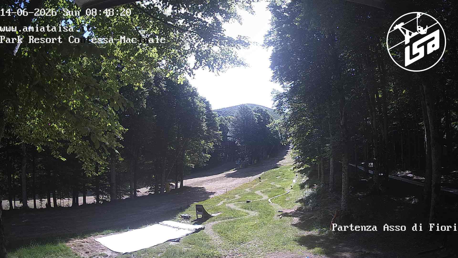 immagine della webcam nei dintorni di Castell'Azzara: webcam Monte Amiata