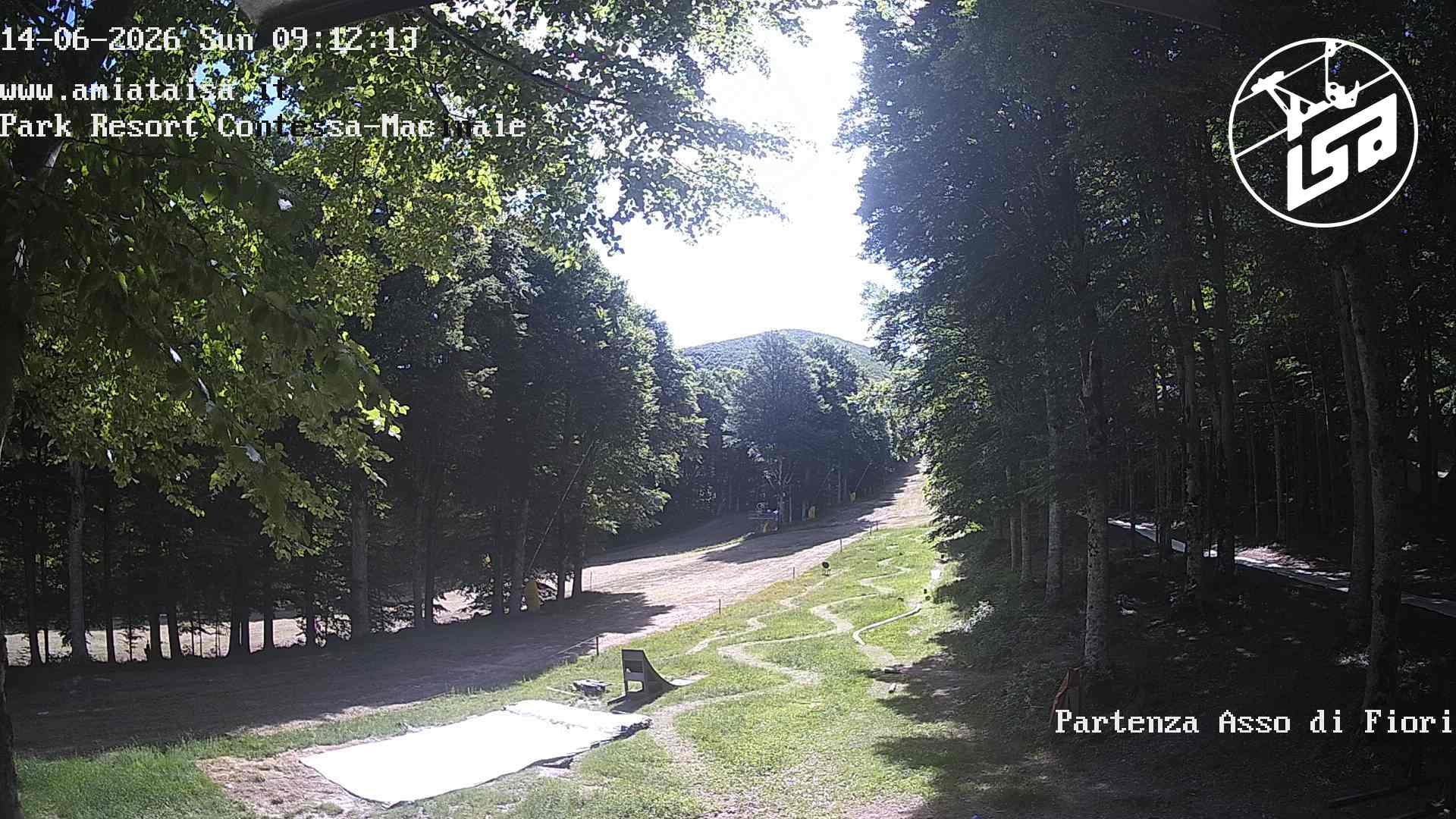 immagine della webcam nei dintorni di Abbadia San Salvatore: webcam Monte Amiata