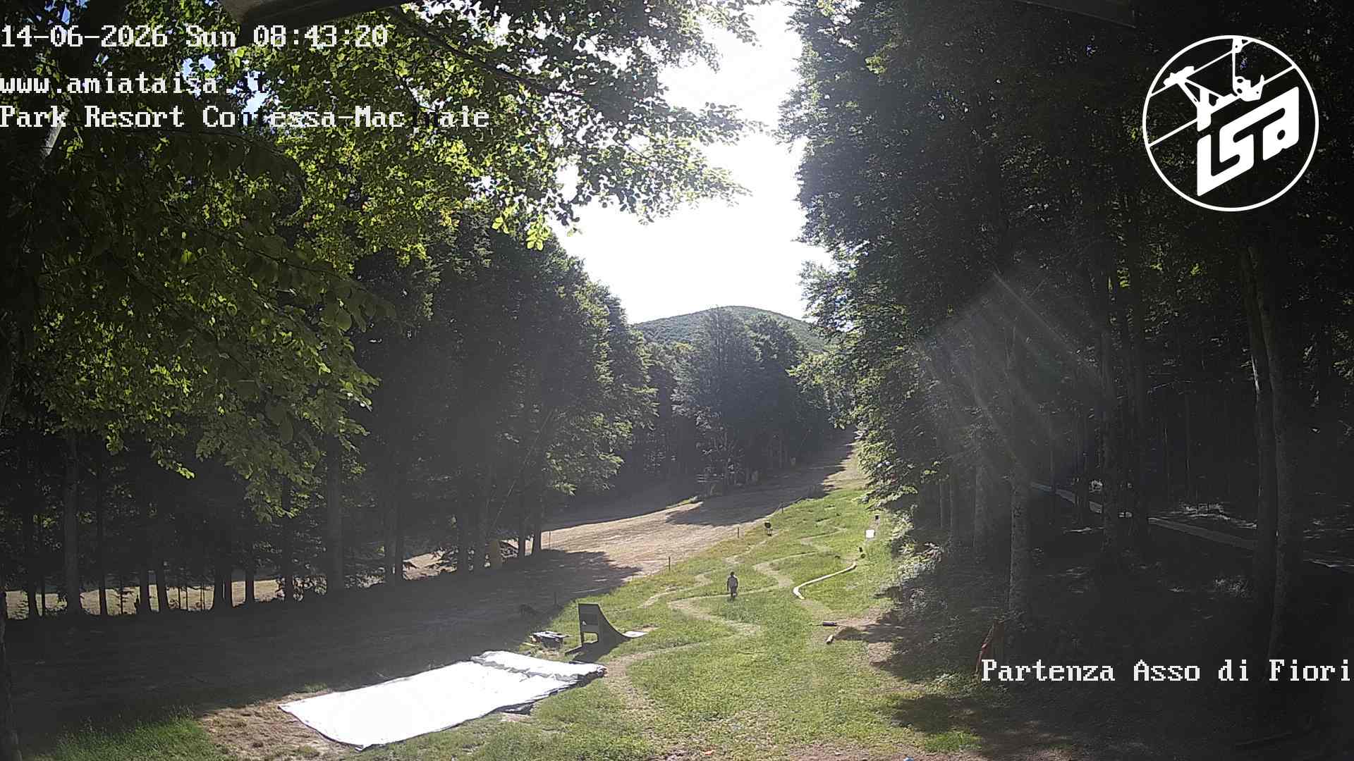 immagine della webcam nei dintorni di San Quirico d'Orcia: webcam Monte Amiata