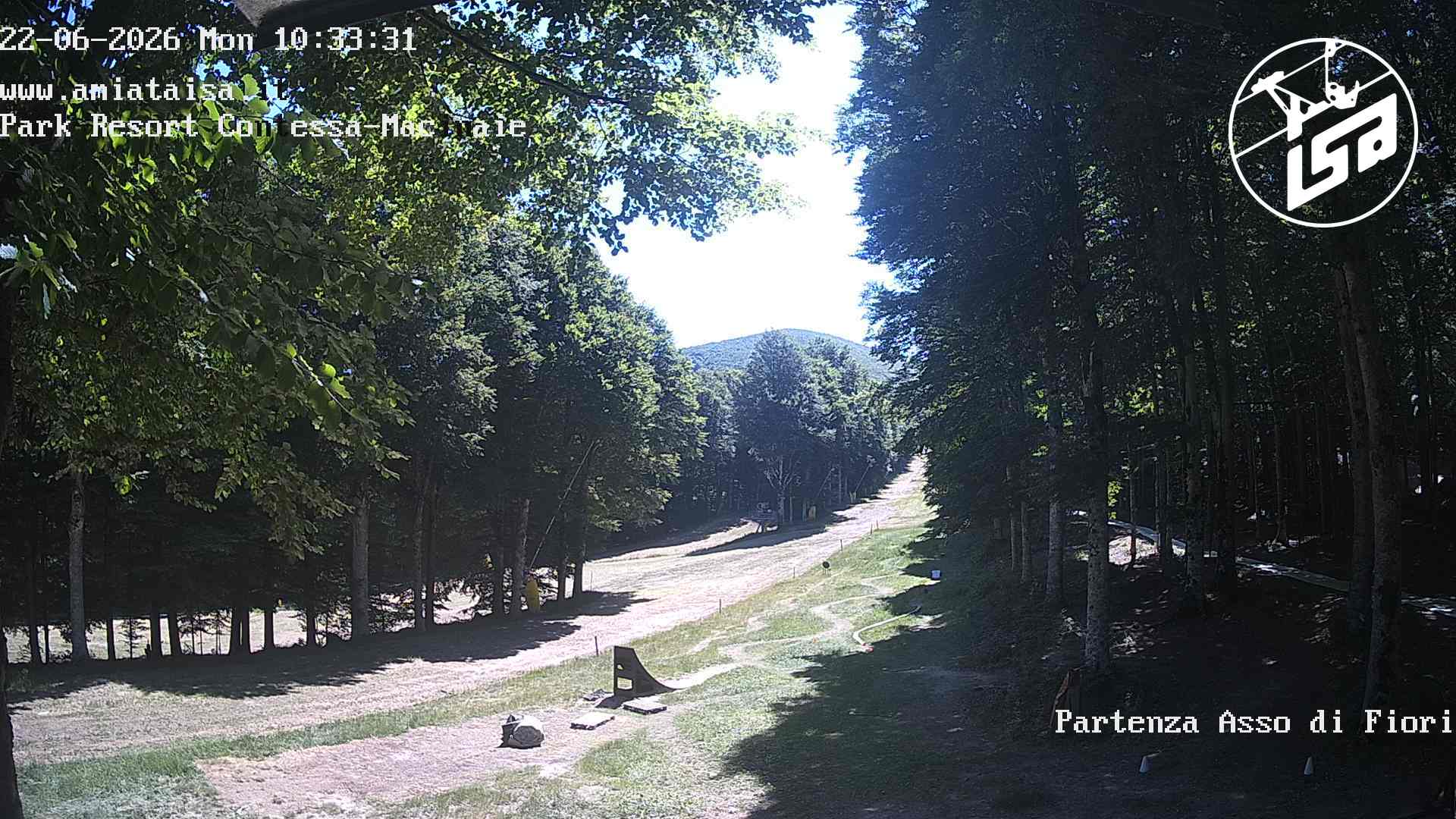 immagine della webcam nei dintorni di Sarteano: webcam Monte Amiata