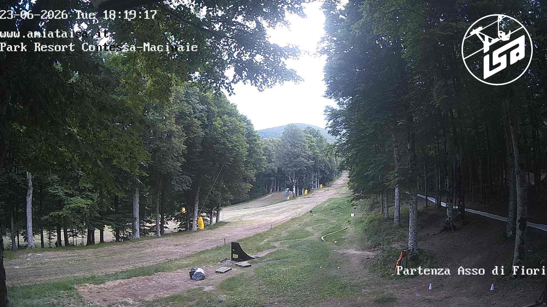 immagine della webcam nei dintorni di Proceno: webcam Monte Amiata