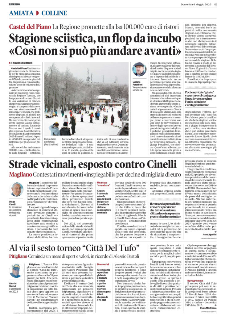 Rassegna stampa Estate 2025