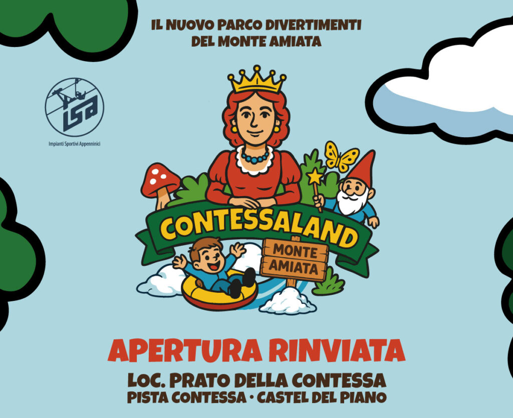 Rinvio apertura Parco Contessaland